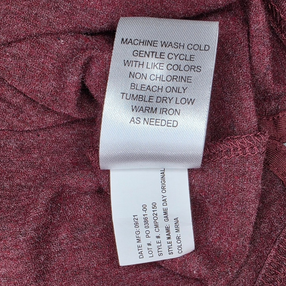Johnnie-O Game Day Original Polo Shirt Mens XL Maroon Heather CMPO2150 - Picture 7 of 8